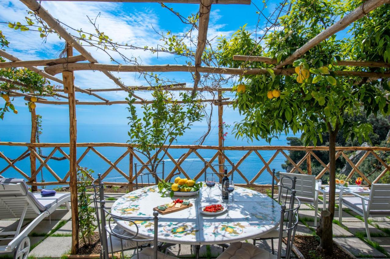 Villa Briganti Seaview Terrace Positano Exterior foto