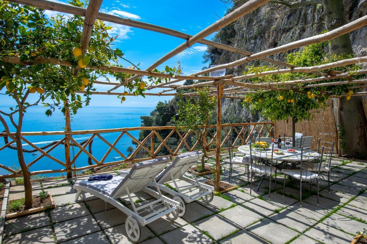 Villa Briganti Seaview Terrace Positano Exterior foto